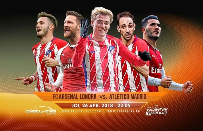 Ponturi pariuri – Arsenal – Atletico Madrid – Europa League – 26.04.2018
