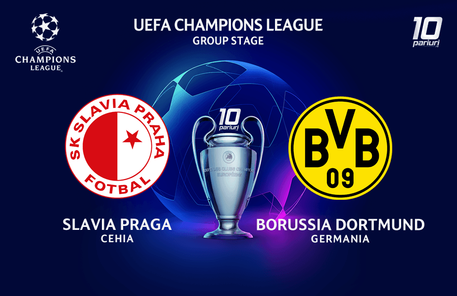 Pronosticuri fotbal Slavia Praga vs Dortmund