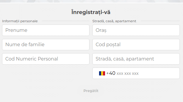 deschidere cont slotv