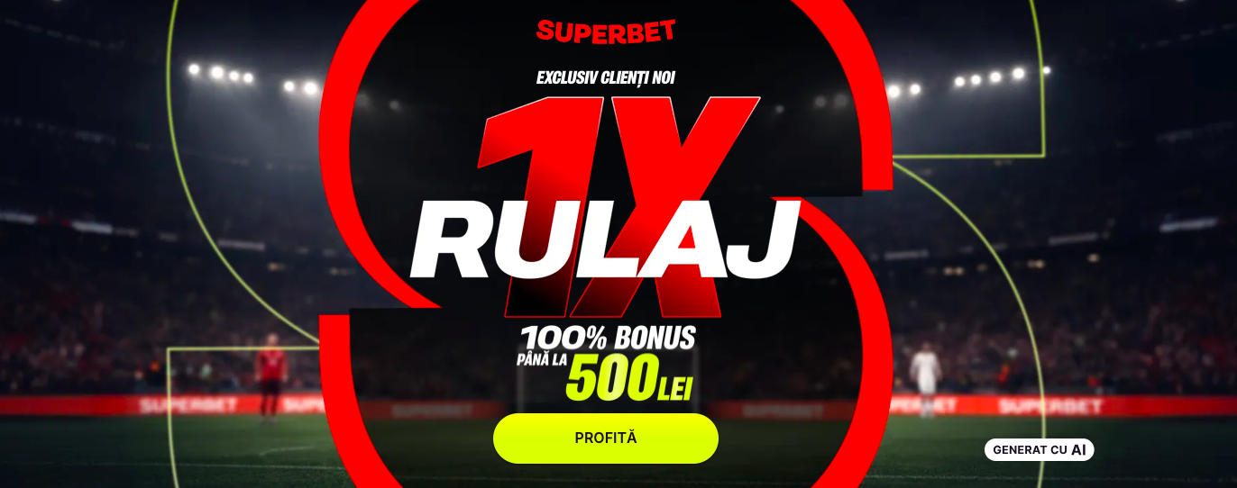 bonus de bun venit superbet pariuri 2026