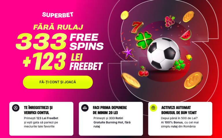 bonus fara depunere superbet septembrie 2026