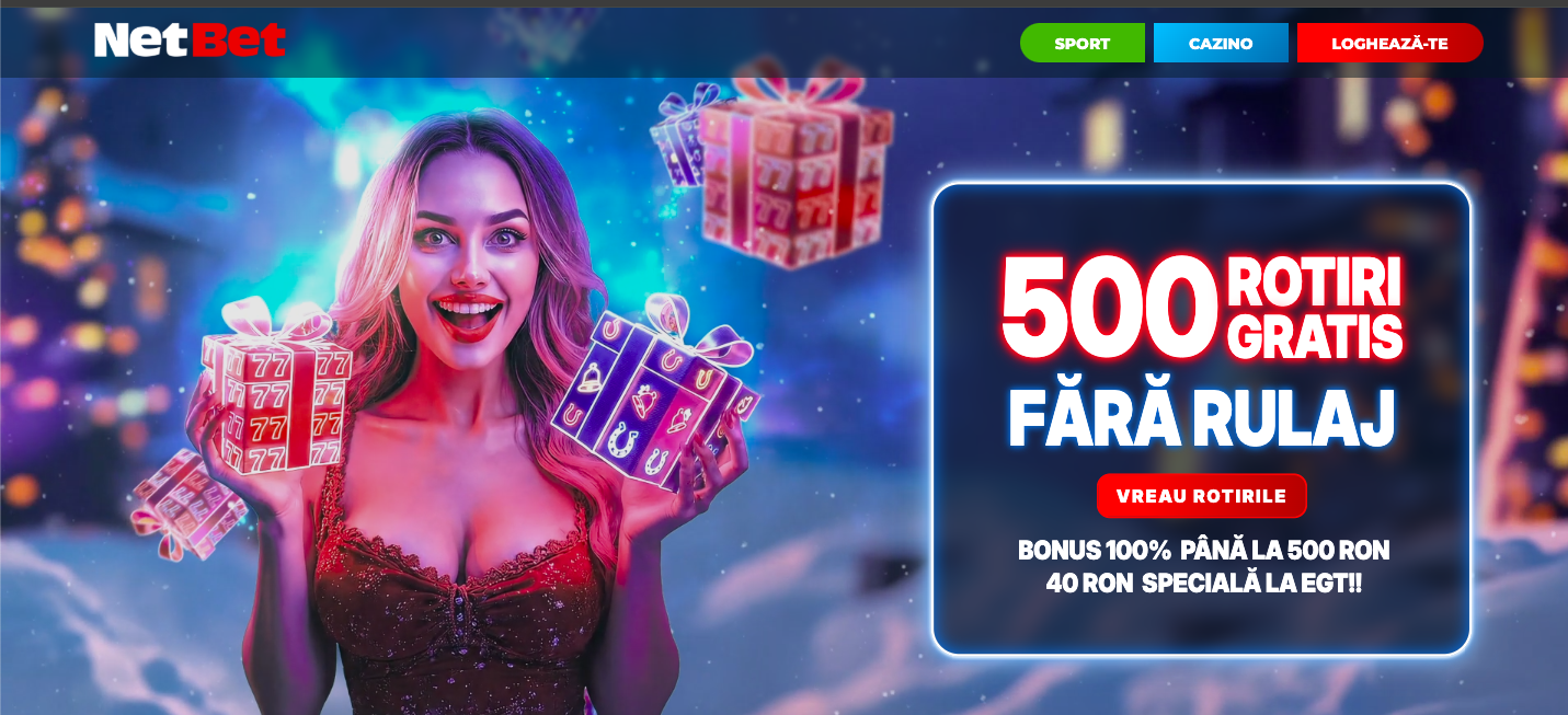 netbet casino 77 rotiri bonus fara depunere