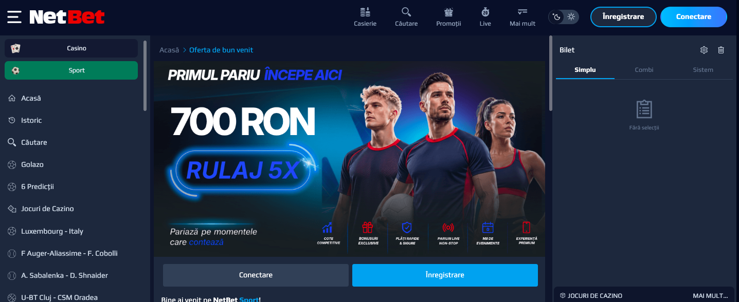 netbet sport bonus 700 ron