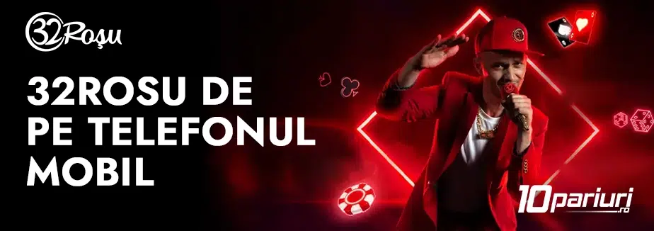 32rosu pe telefonul mobil