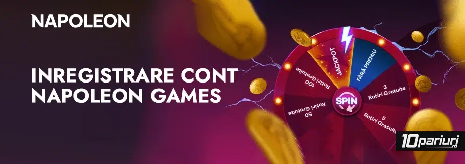 inregistrare cont napoleon games