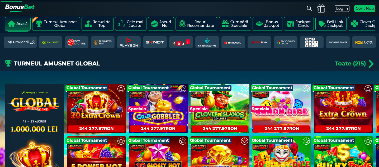 Bonusbet casino romania
