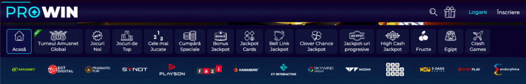 furnizori jocuri casino prowin