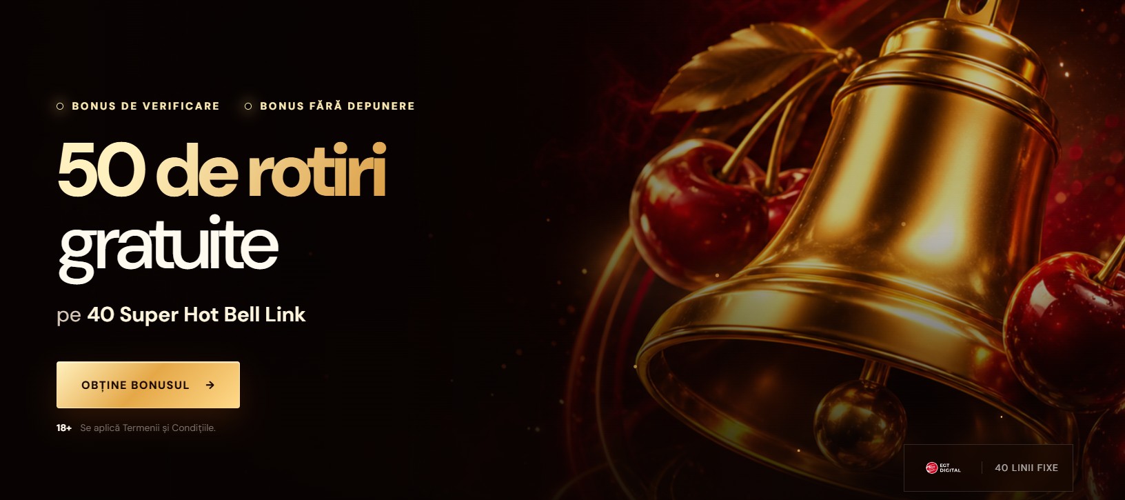 50 rotiri bonus fara depunere bilion iunie 2026