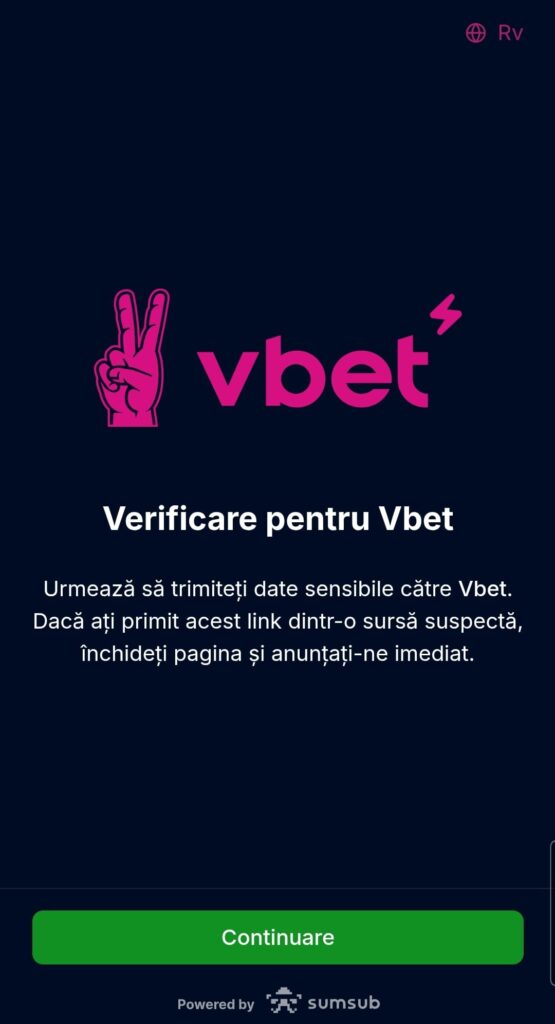 verificare vbet 1