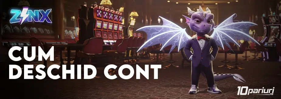 cum deschid cont la zinx casino
