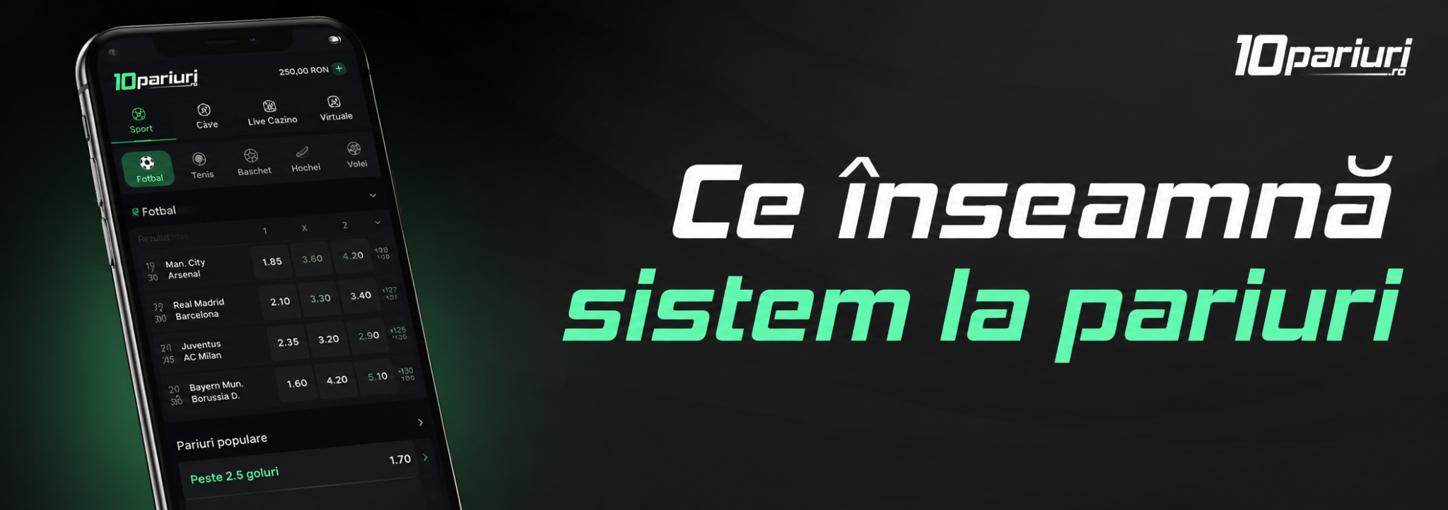 ce inseamna sistem la pariuri